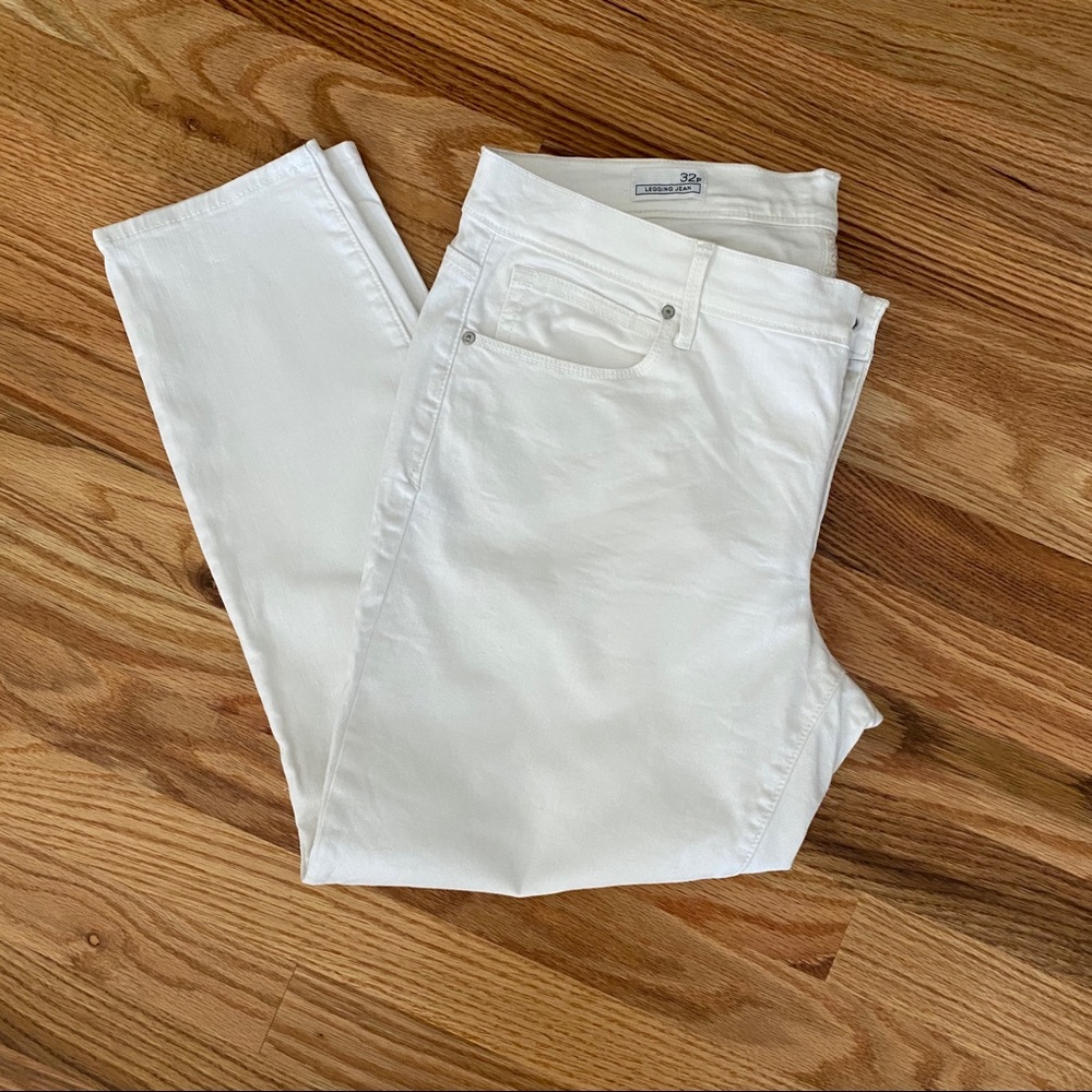 Petite GAP White Legging Jean